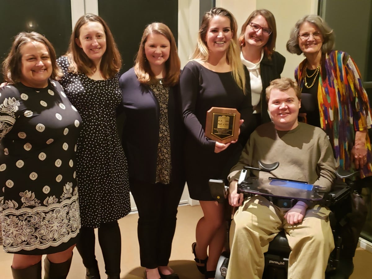 Letterpress Team at Farmville Area Chamber of Commerce 2019 Awards Ceremony