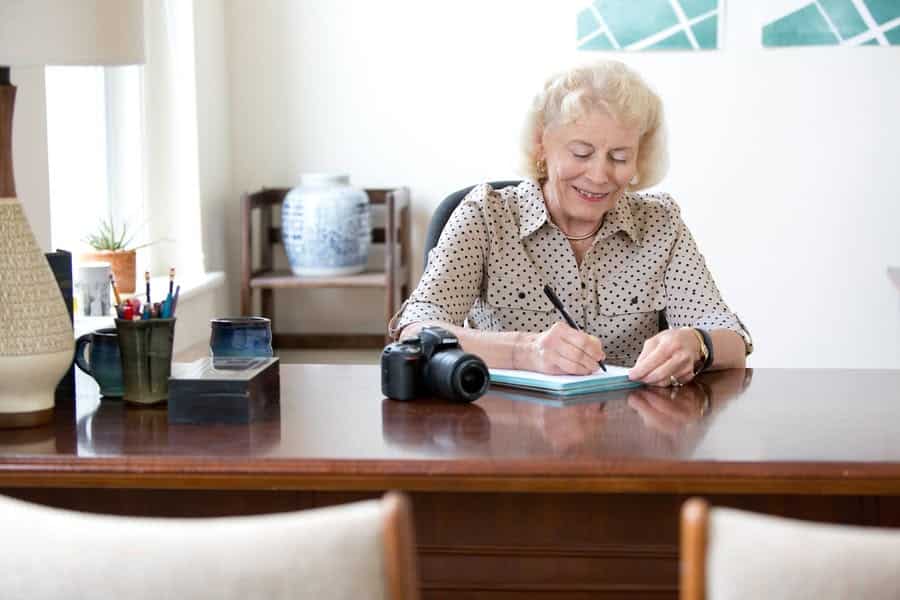 Marge Swayne Letterpress Communications copywriter and longtime reporter Marge Swayne