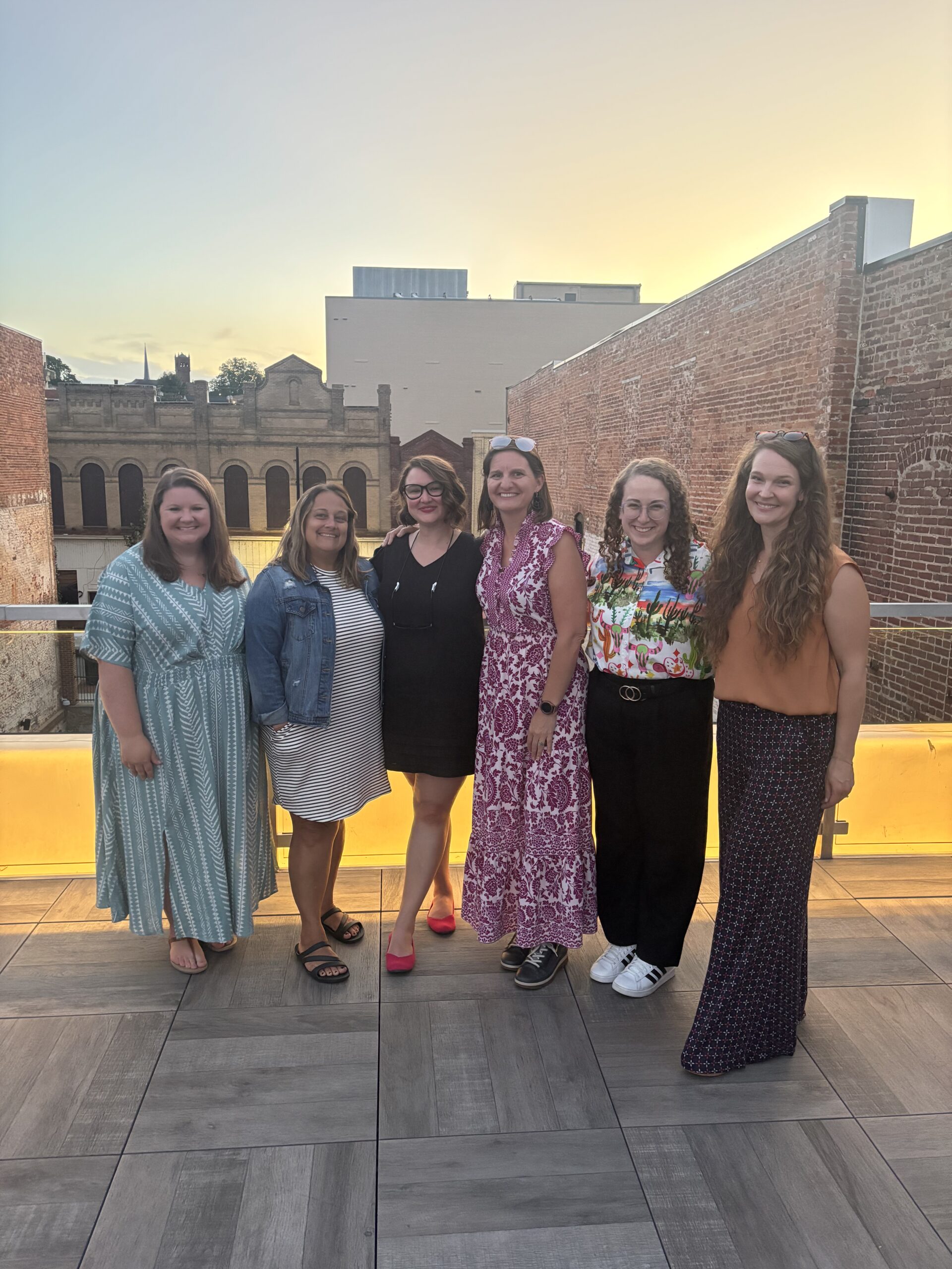 Letterpress Communications team at their Danville 10th Birthday Party.