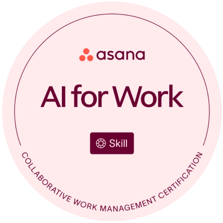 AI for Work Asana Skill Badge