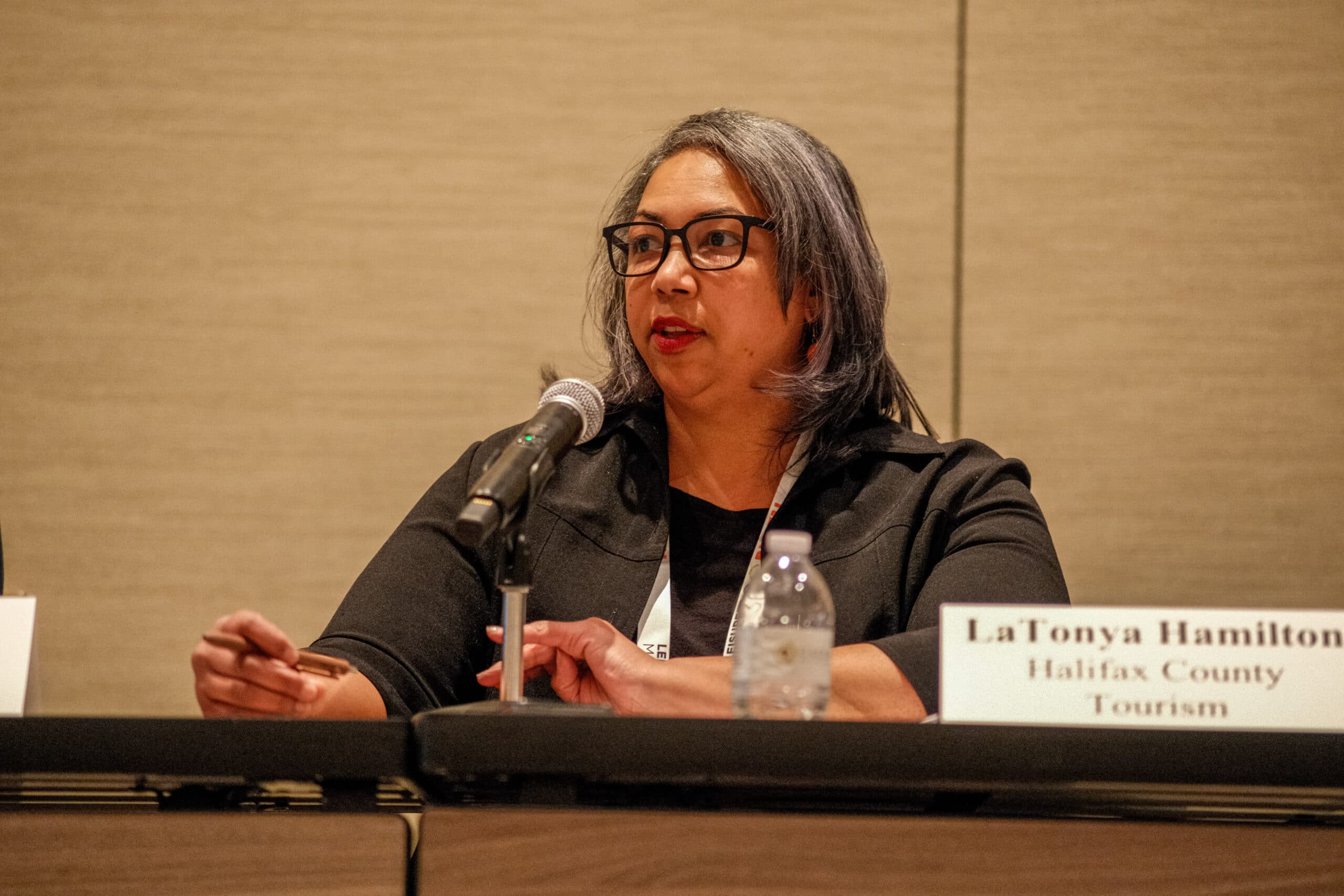 At the 2025 VA-1 Governor’s Tourism Summit, LaTonya Hamilton of Halifax County Tourism spoke on a panel hosted by Letterpress Communications: “Maximizing a Small Budget: Leveraging Funds and Partnerships for Impact."