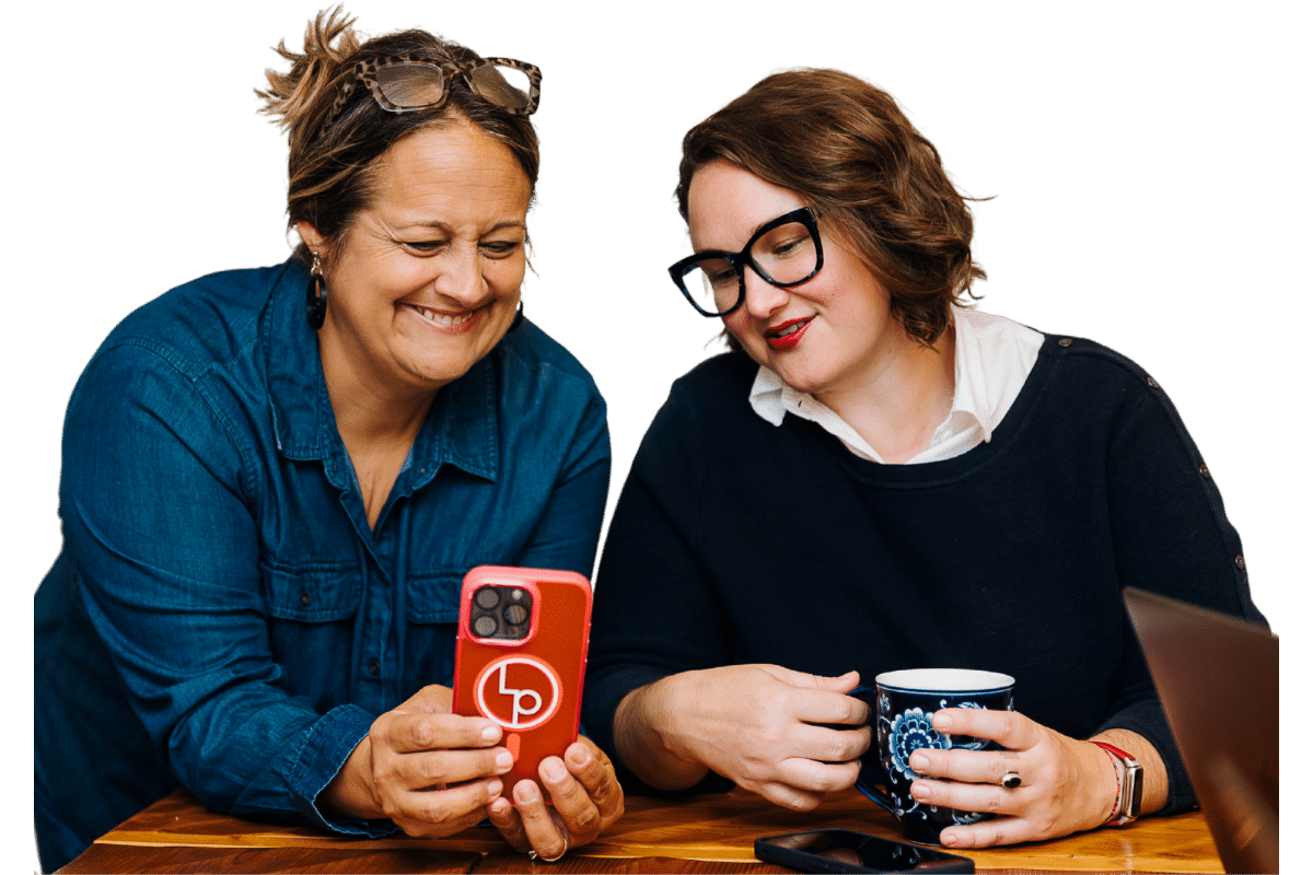 Jenn Kinne and Alex Veatch