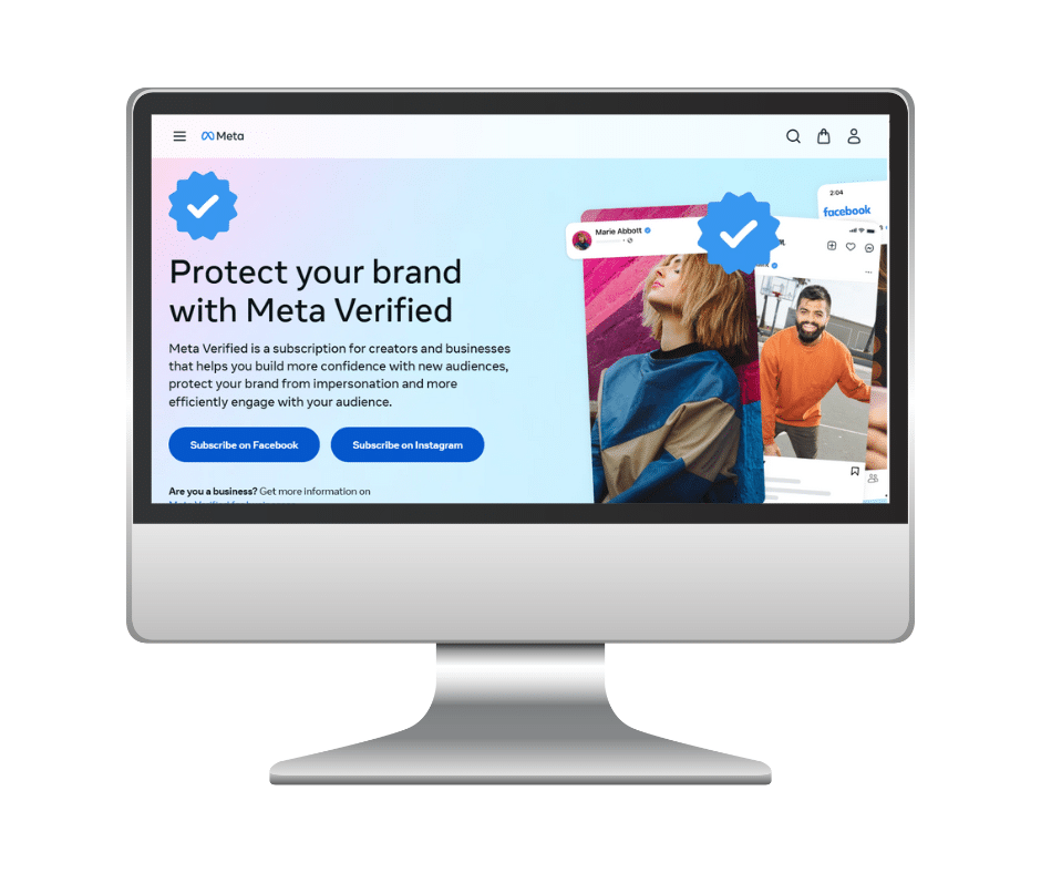 Meta Verified Website