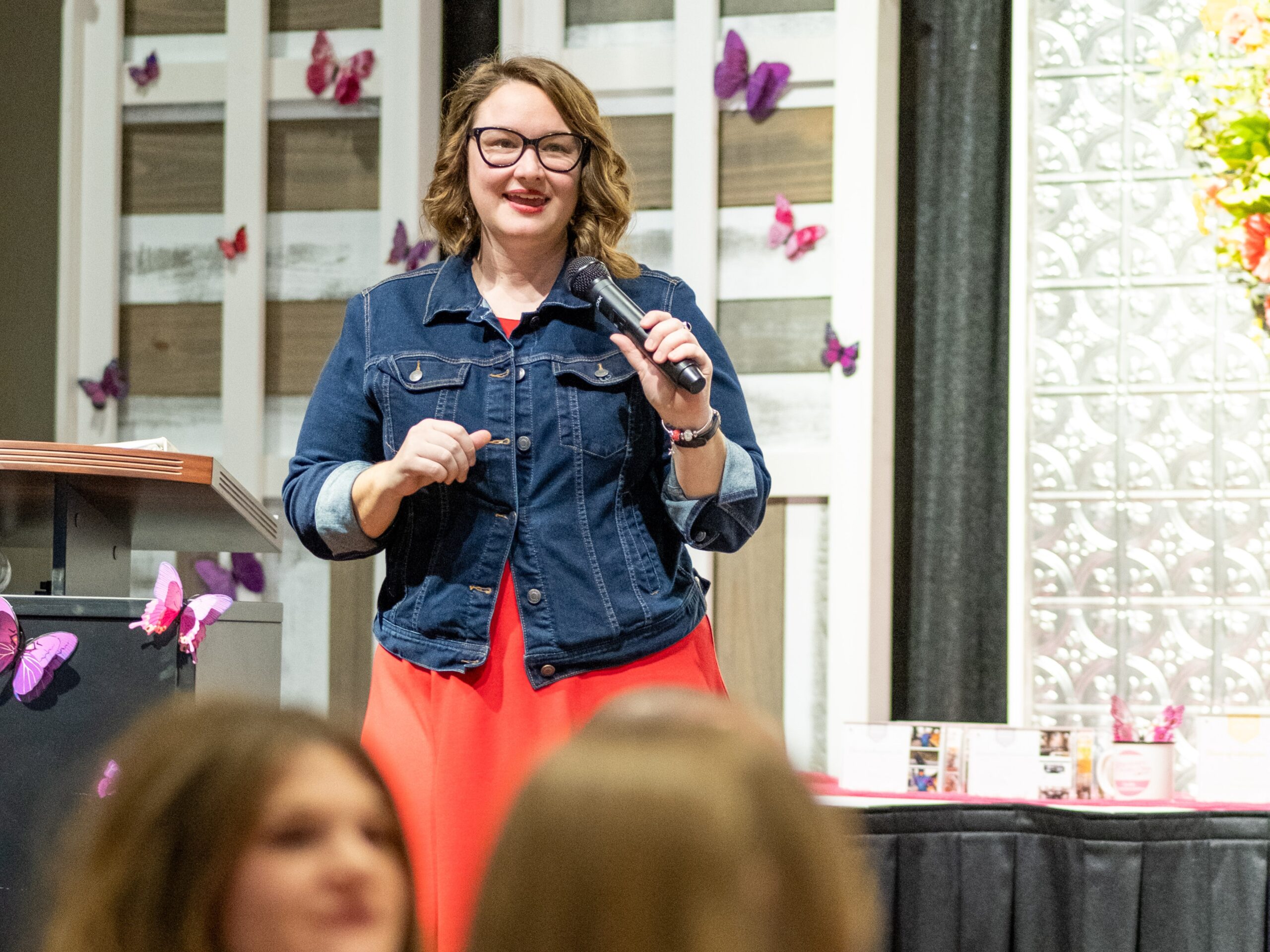 Letterpress Communications CEO Alexandra Veatch speaks at the 2026 American Advertising Federation of Southwest Virginia Gala